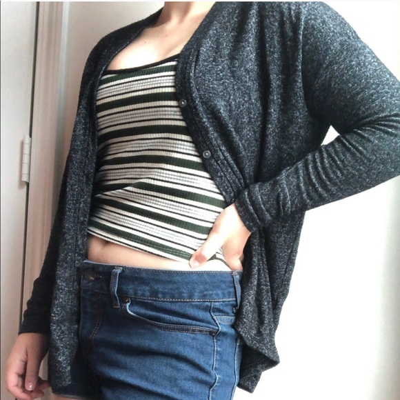 SALE / PacSun ♡ Ribbed Striped Cami Top - Picture 4 of 4